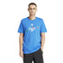 T-shirt blu da uomo adidas UEFA Euro 2024 Italy, Abbigliamento Sport, SKU a721500014, Immagine 0